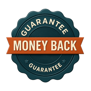 Money Back Guarantee seal